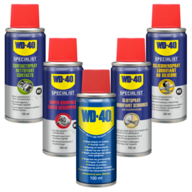 WD-40 Mini Set 3er – Auswahl aus 5 Varianten + GRATIS 50 ml Sprühfett – Ideal für Boot, Auto, Wohnwagen oder Wohnmobil