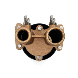 Seewasserkühlpumpe mit Mehrfachriemenscheibe passend als Ersatz für MERCURY 46-8M0139995 46-862914T10